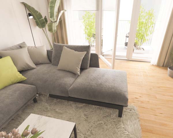 Teil des Gemeinschaftsbereiches in der Demenz-WG